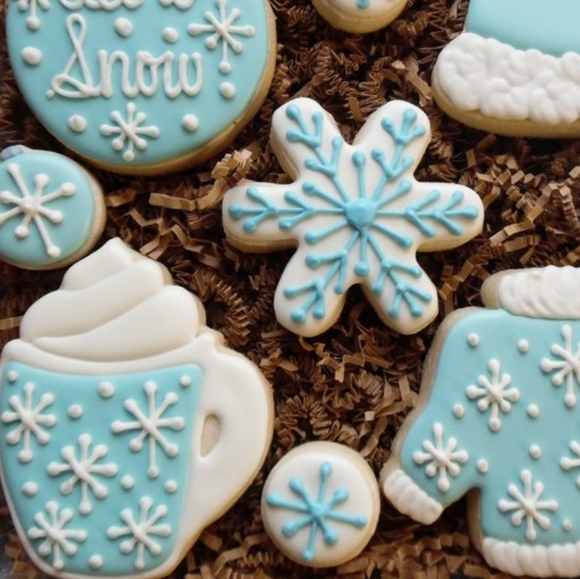 Cookie Cutters Snowflakes 5 Different Styles and 5 Nesting Pieces #2 - Picture 8 of 16